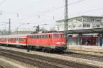 Baureihe 110/99573/110-333-2-am-09042010-in-muenchen-heimeranplatz 110 333-2 am 09.04.2010 in Mnchen-Heimeranplatz
